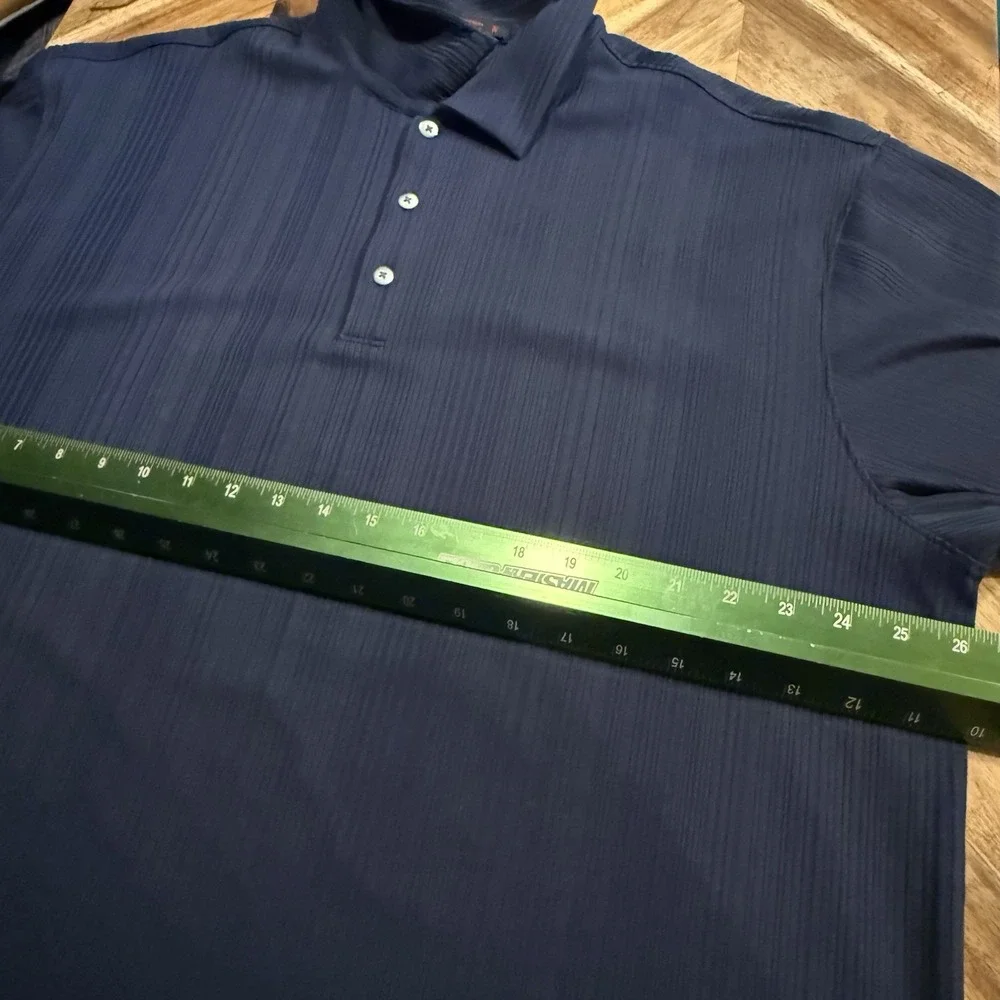 Nike Golf Tiger Woods Shirt Polo Golf Athletic Ribbed Men's XL‎